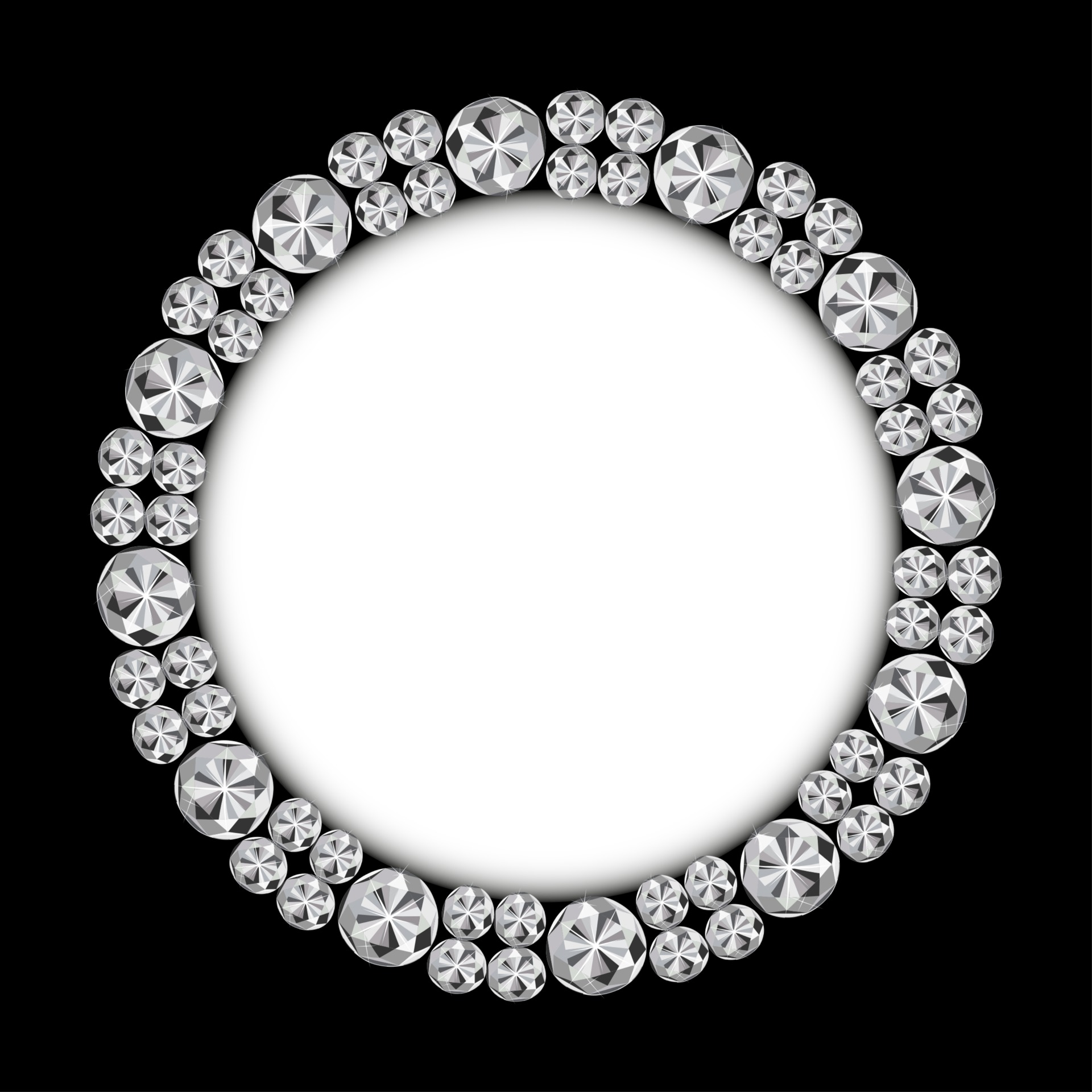 Abstract Luxury Black Diamond Background Vector Illustration 2868711