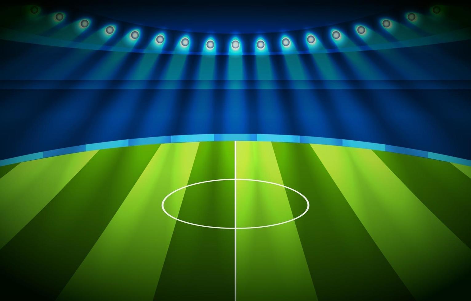 Modern Football Stadium Background vector