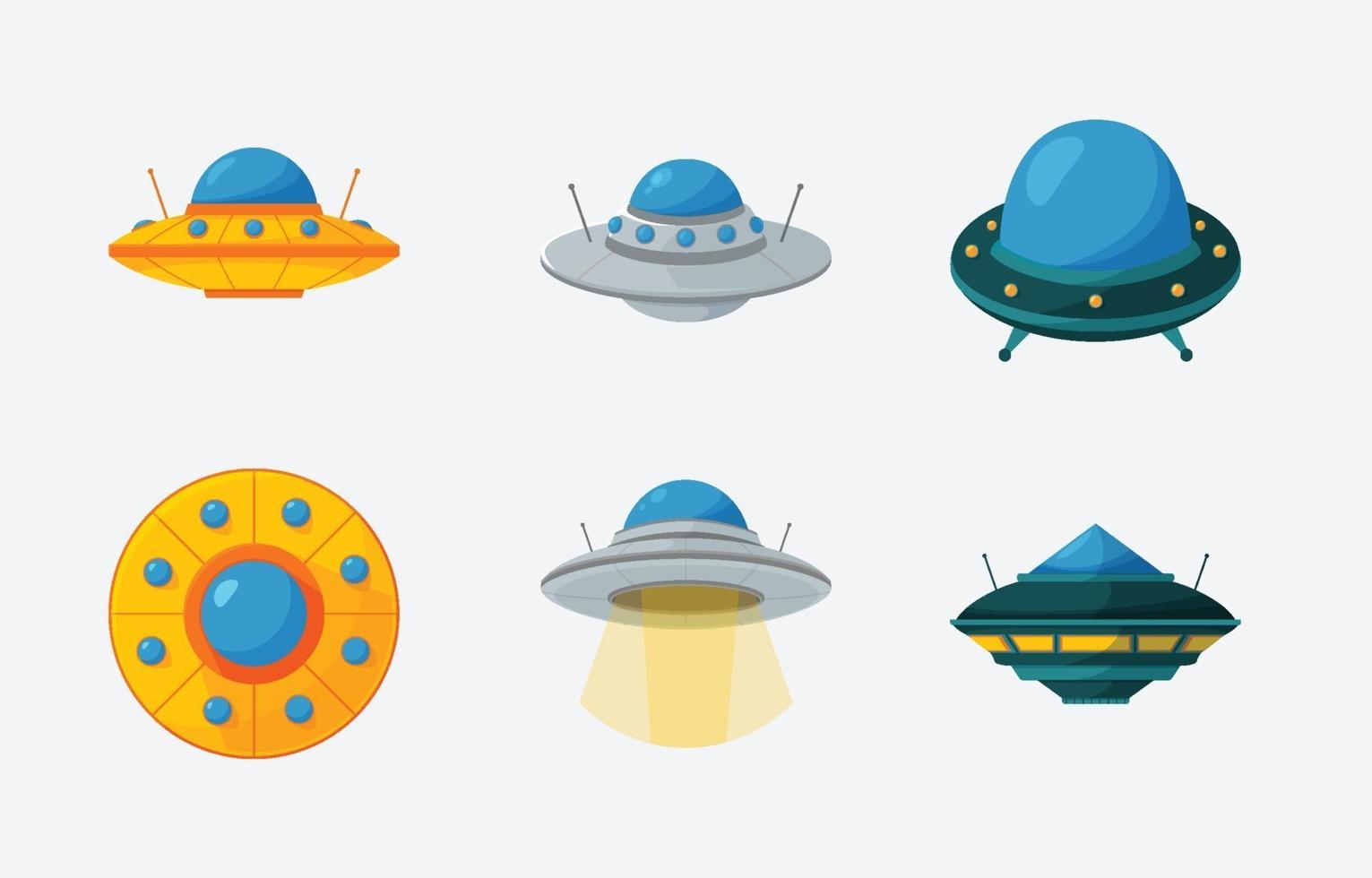 UFO Shape Icon vector