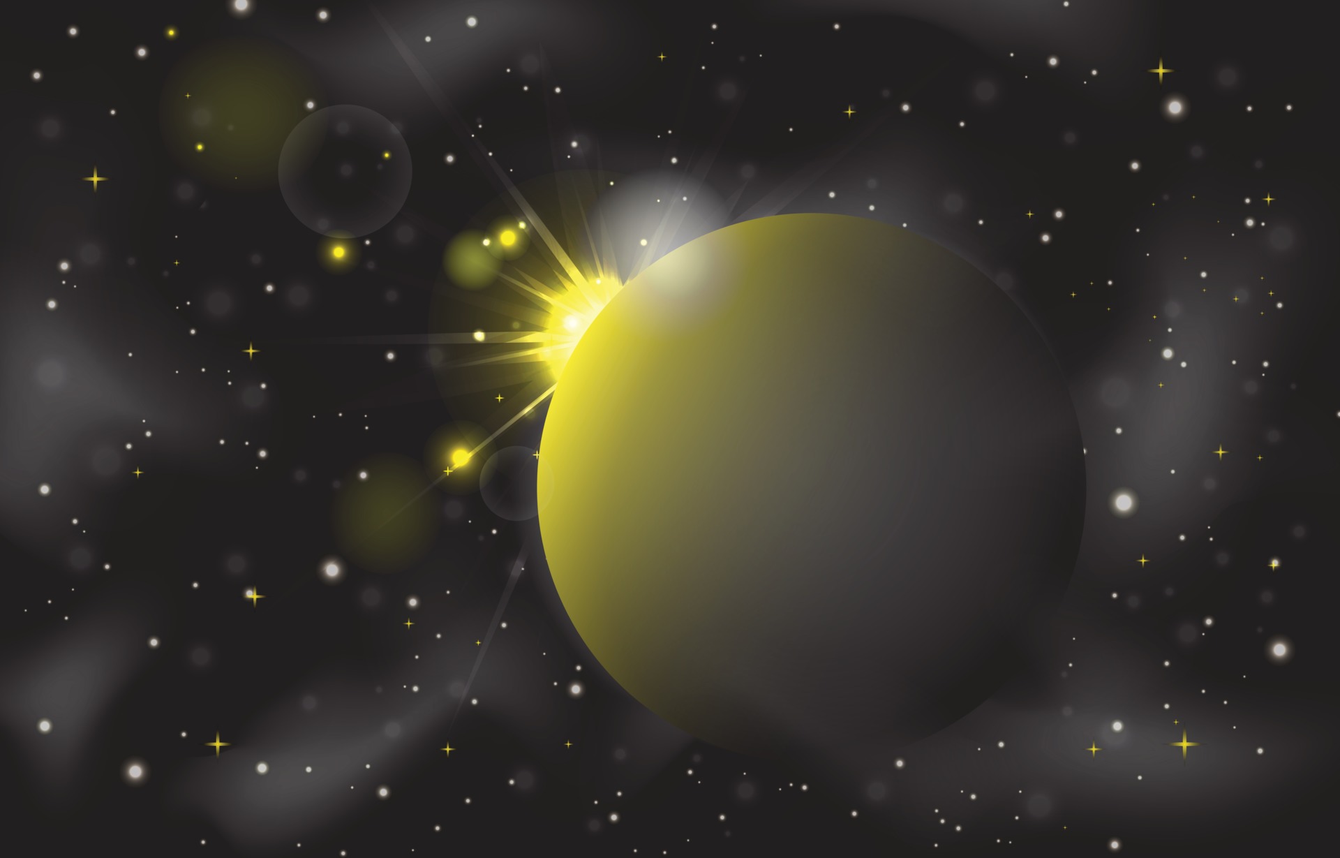 Solar Eclipse Background Template 2869953 Vector Art at Vecteezy