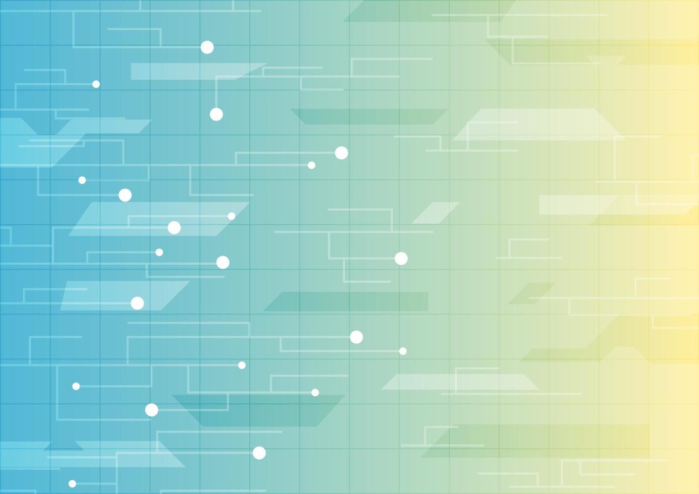Abstract hi-tech background. Virtual reality technology screen vector