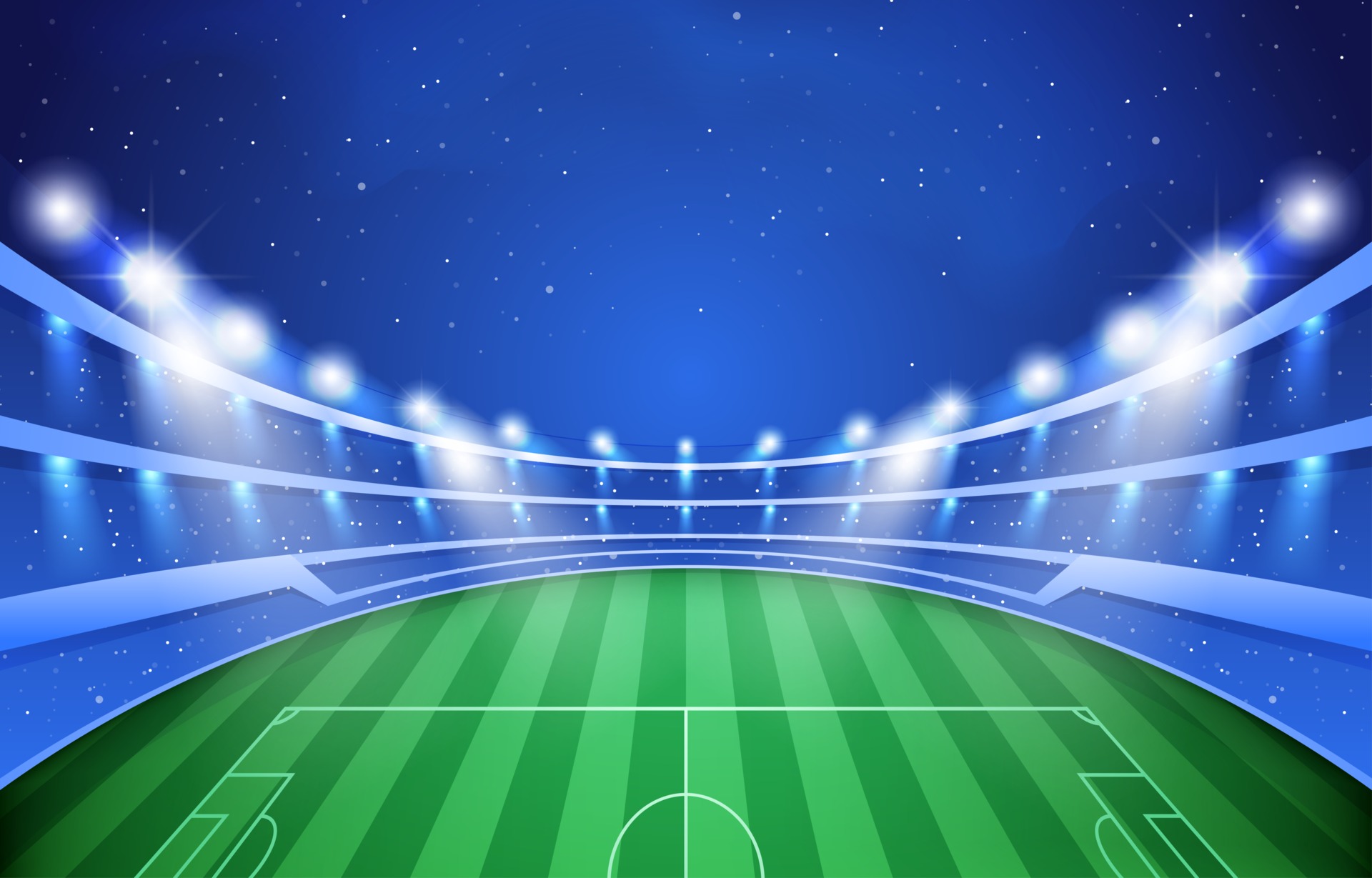 Modern Football Stadium with Fans in the Stands Stock Illustration Illustration of flash building 59107132
