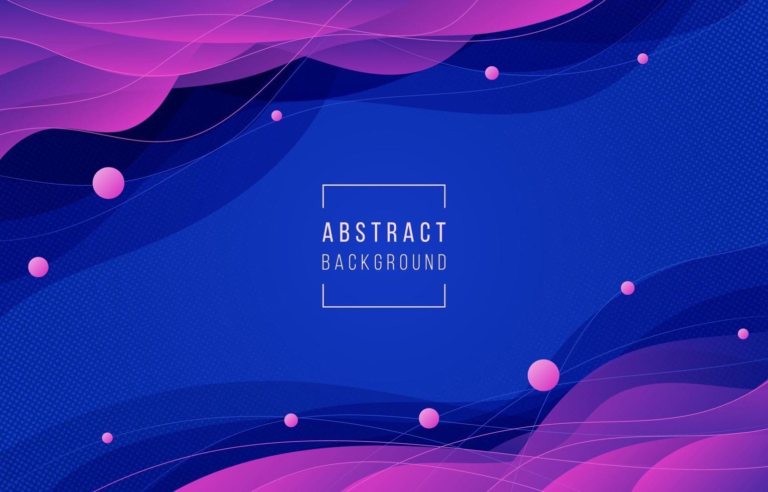 Abstract Wave Background vector