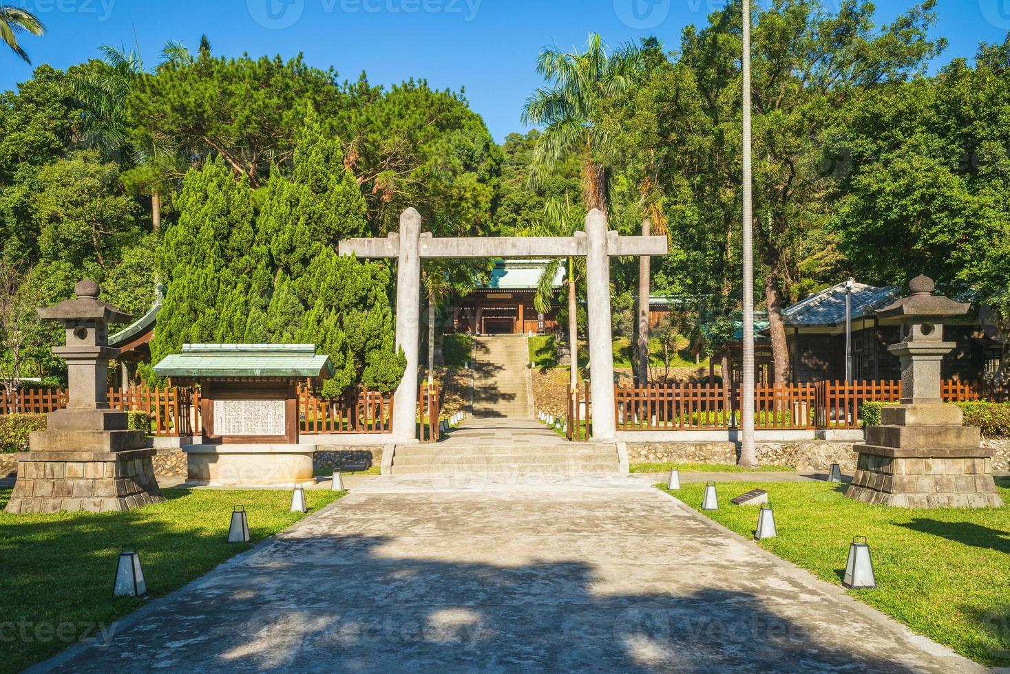 Santuario de los mártires de Taoyuan, antiguo santuario sintoísta de Taoyuan, Taiwán foto