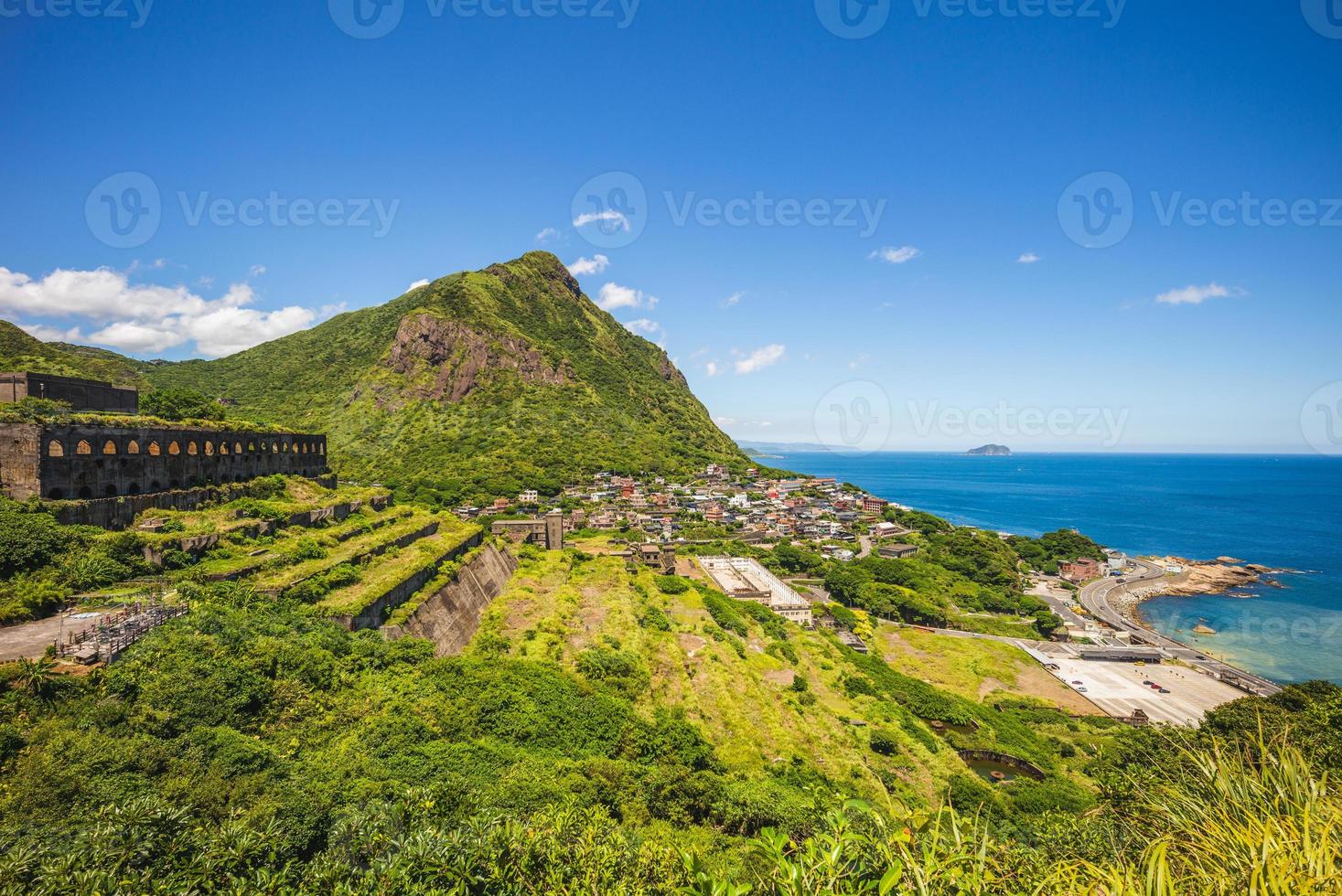 Thirteen Layer Remains of Copper Refinery in Jinguashi, Taiwan photo