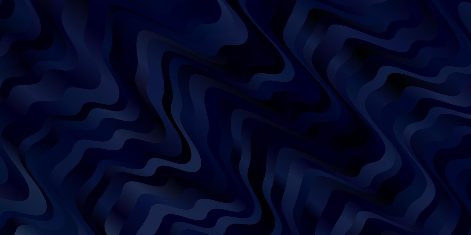 Light BLUE vector backdrop with bent lines.