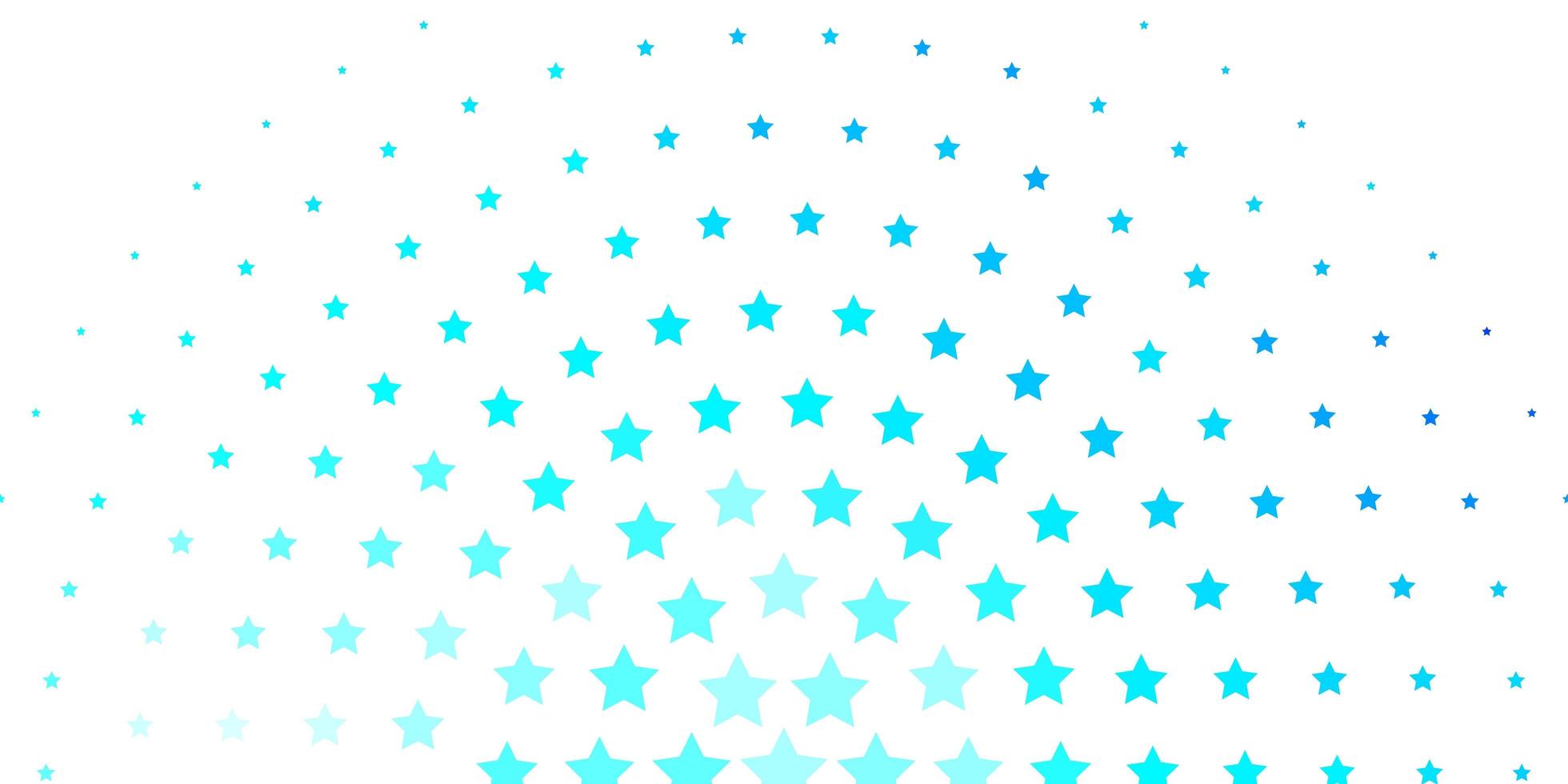 Light BLUE vector layout with bright stars.