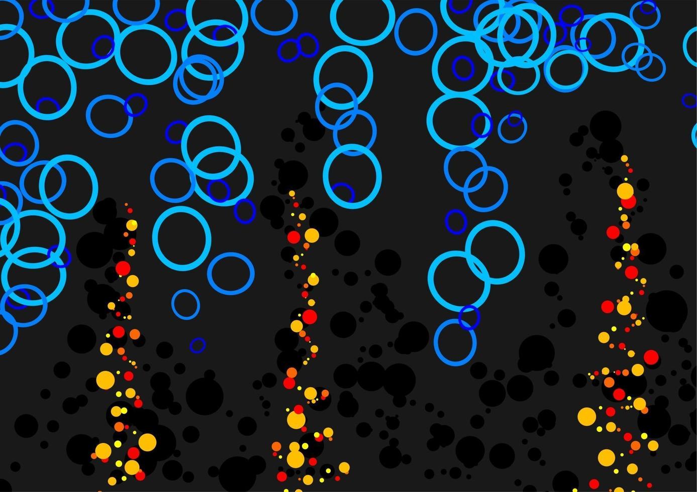 Retro Circle Mania Background vector