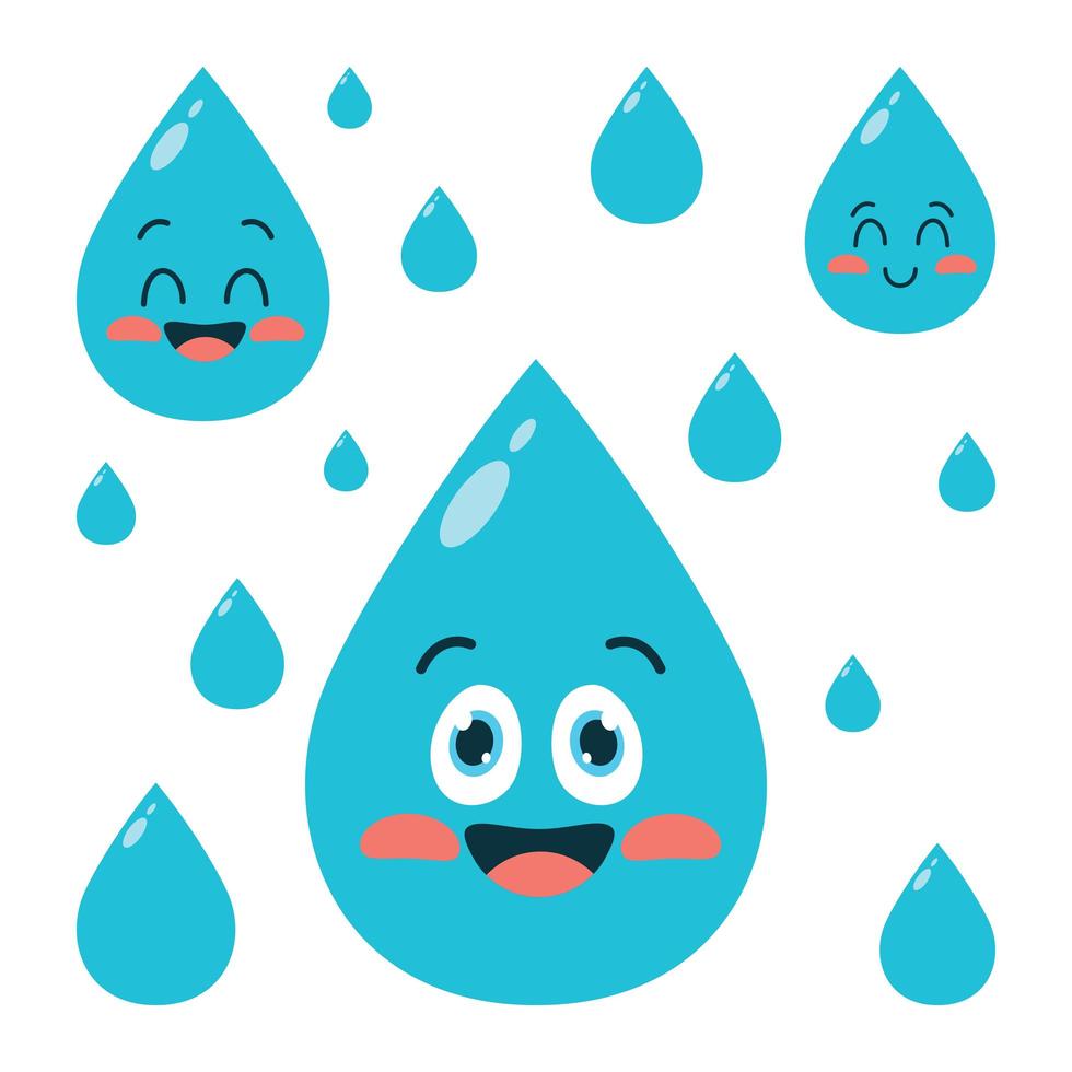 Concept Of Word Water Day vector