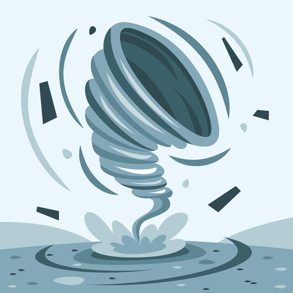 Natural Disaster Catastrophe And Crisis vector