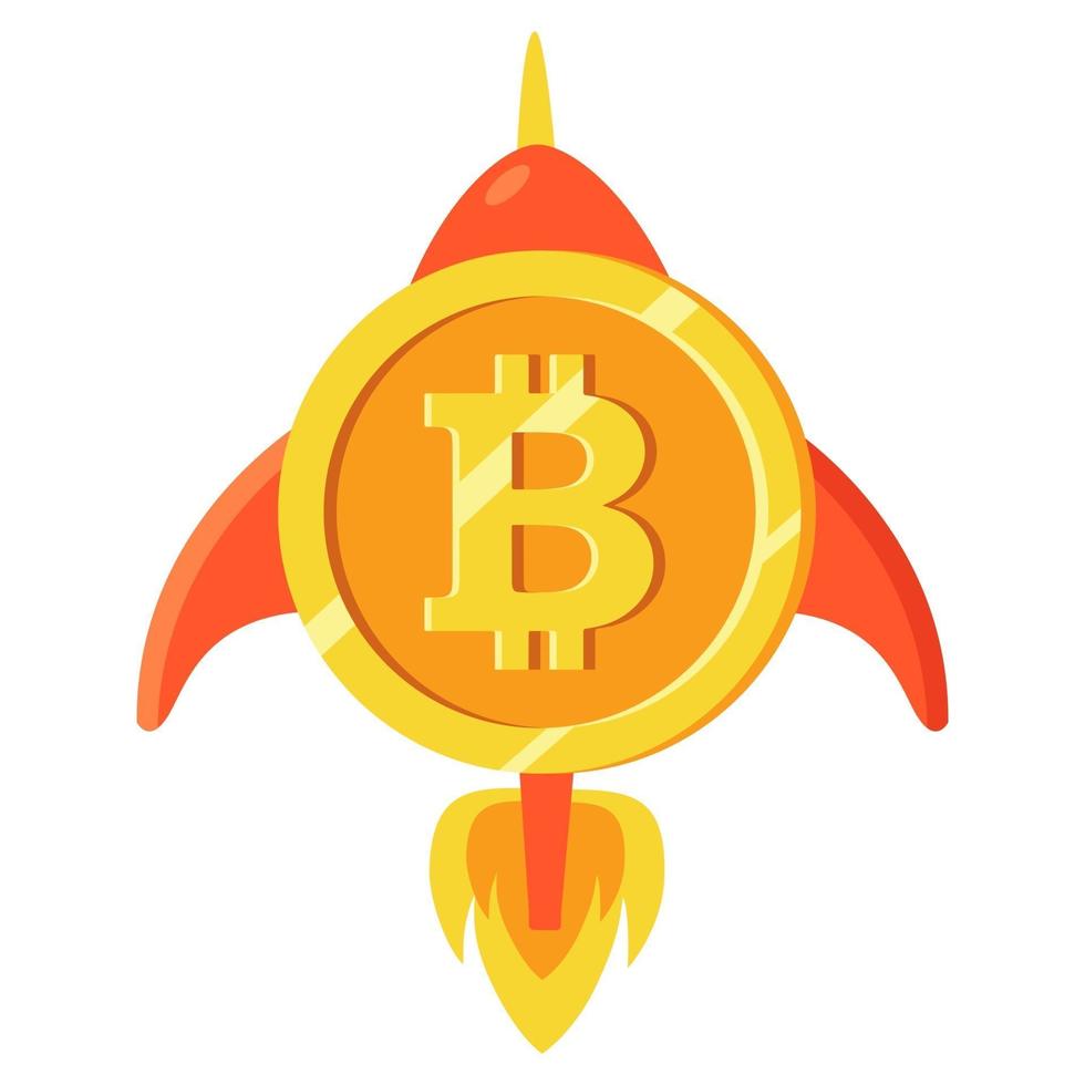 Concept Of Block Chain And Crypto Mining vector