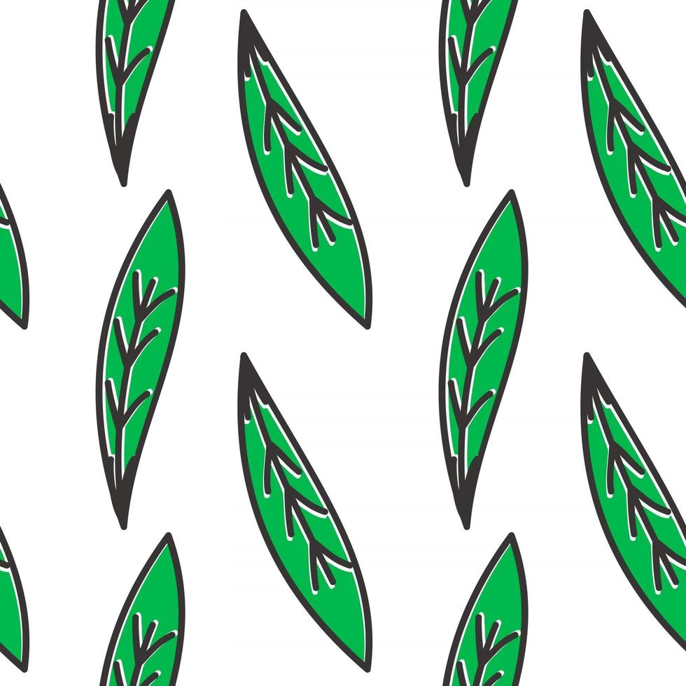 hojas de árbol floral de patrones sin fisuras para el fondo, textil, impresión vector