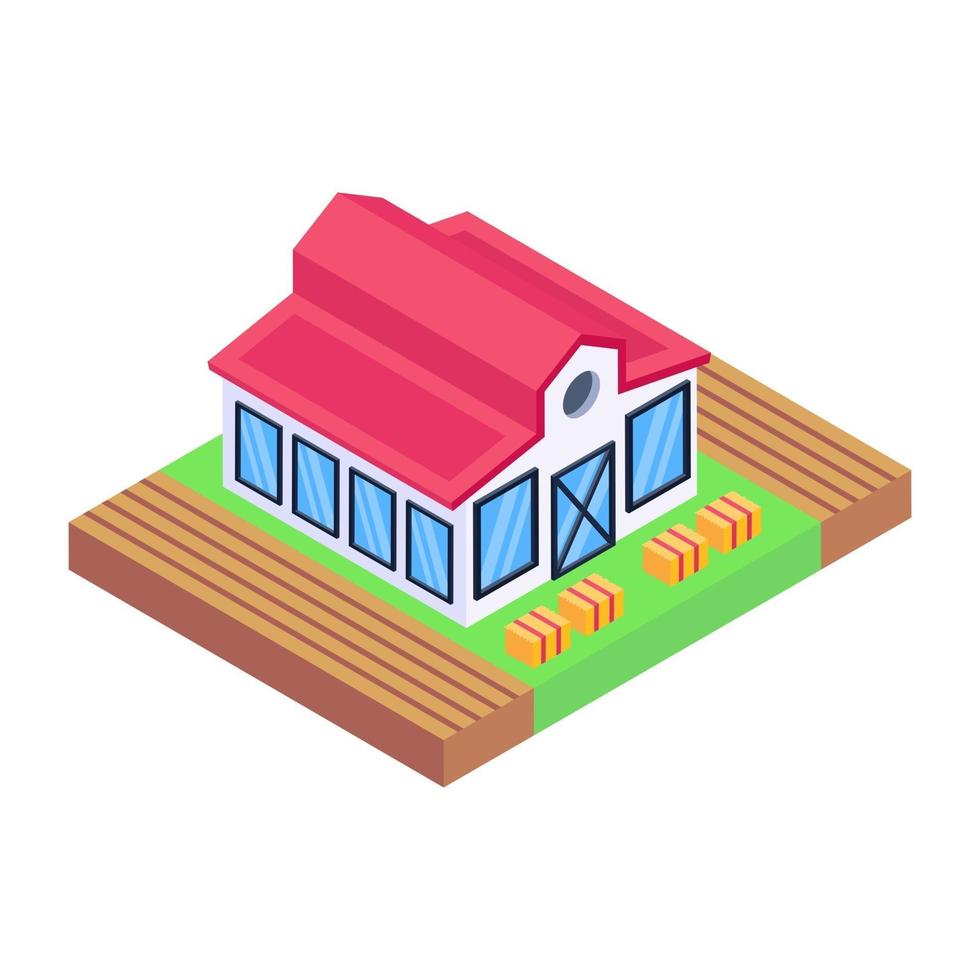 Ranch and  Ware House vector