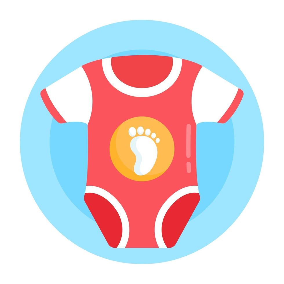 Baby Suit  Romper vector