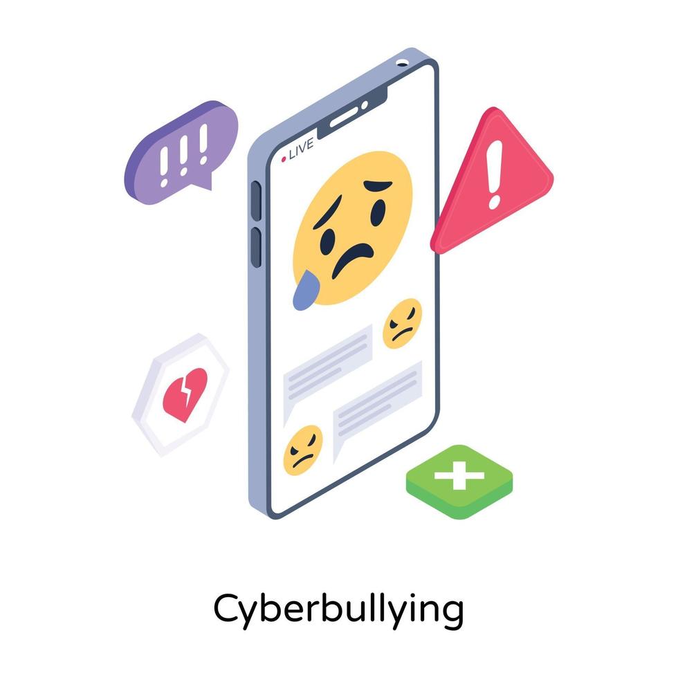 Online Cyber Bullying vector