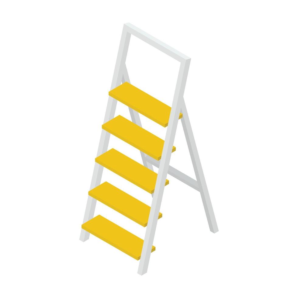 Trending Stepladder Concepts vector