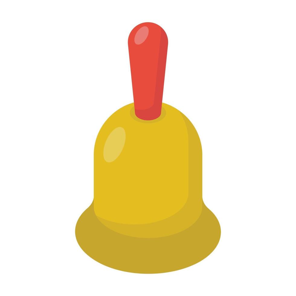 Trending Hand Bell Concepts vector
