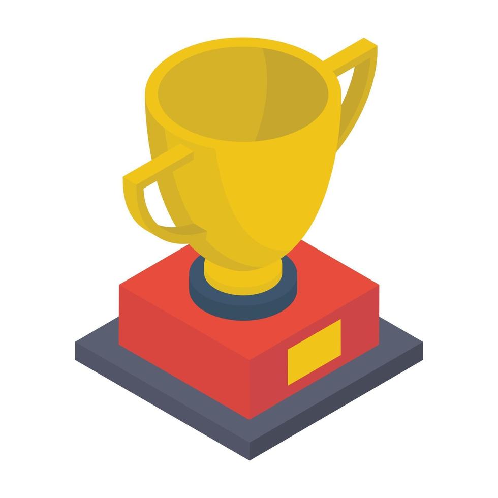 Trophy Cup Concepts vector