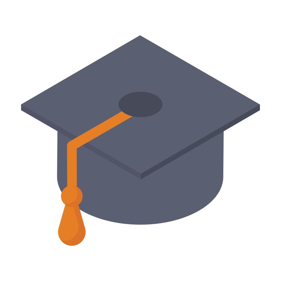 Graduation Academic Cap vector