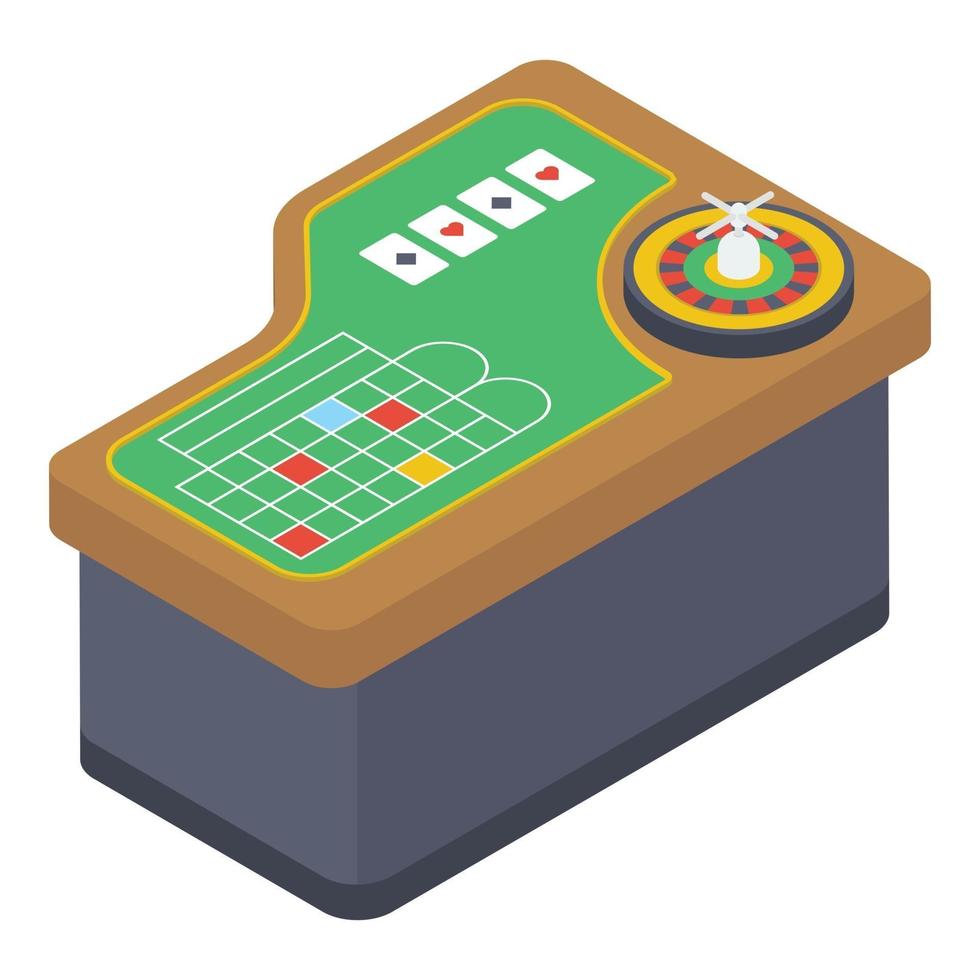 Blackjack Casino Table vector