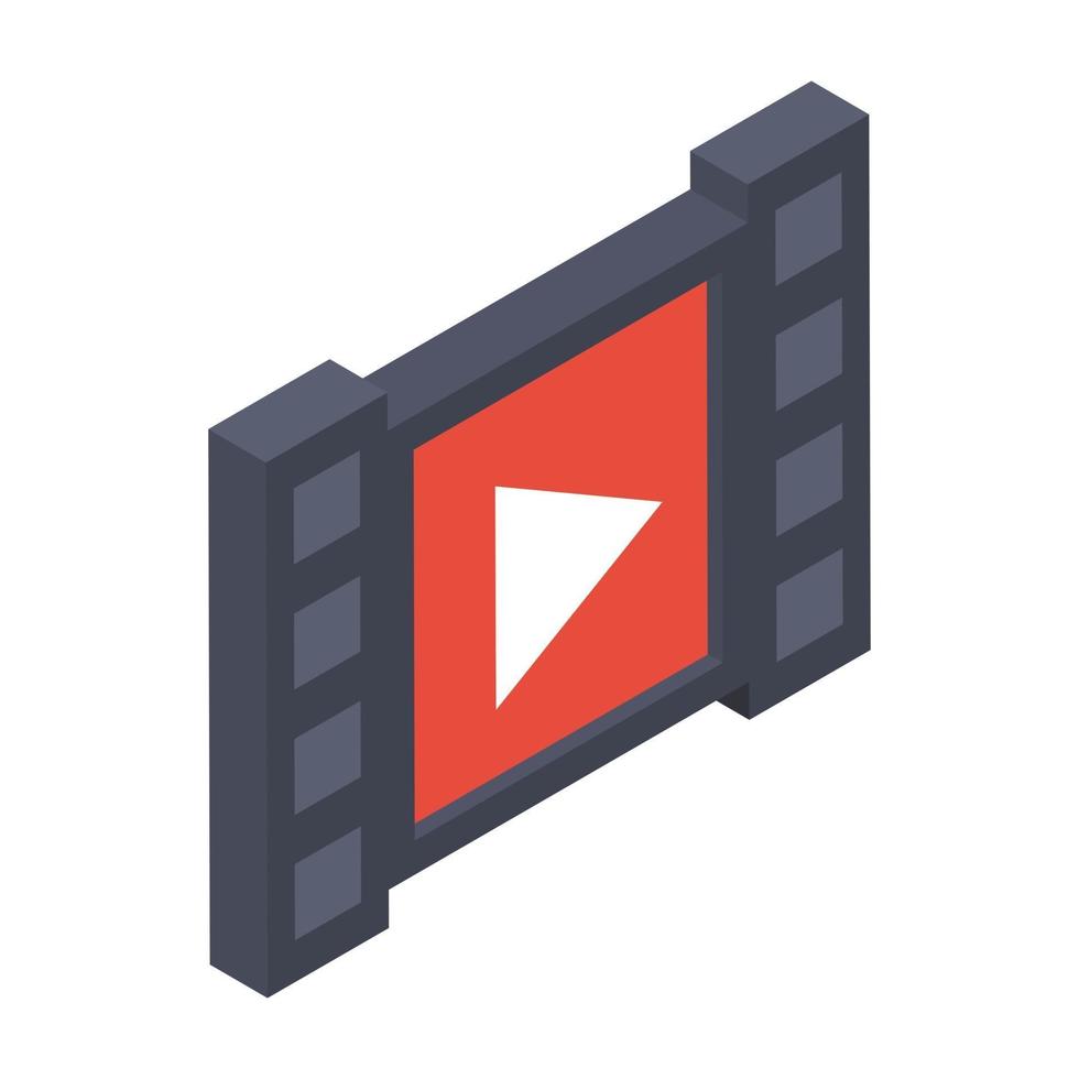 Video Streaming Concepts vector