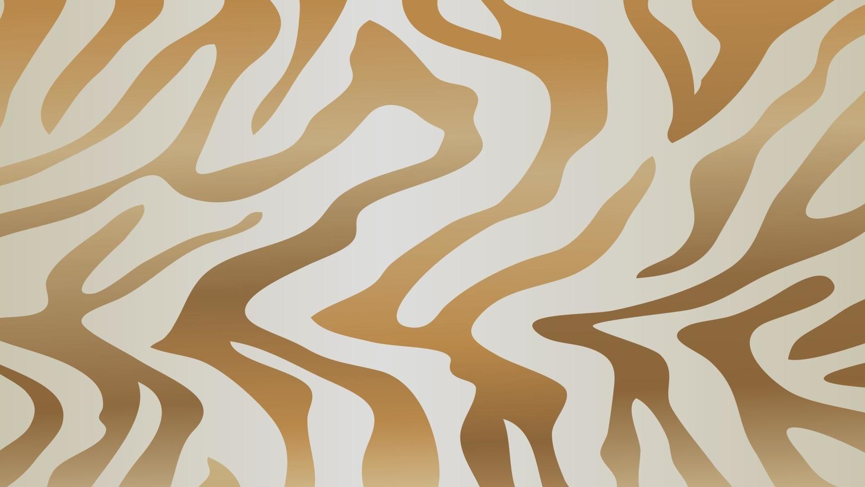vector de fondo de piel de animal de oro de lujo. piel de animal exótico con textura dorada. Ilustración de vector de piel de leopardo, cebra y piel de tigre.