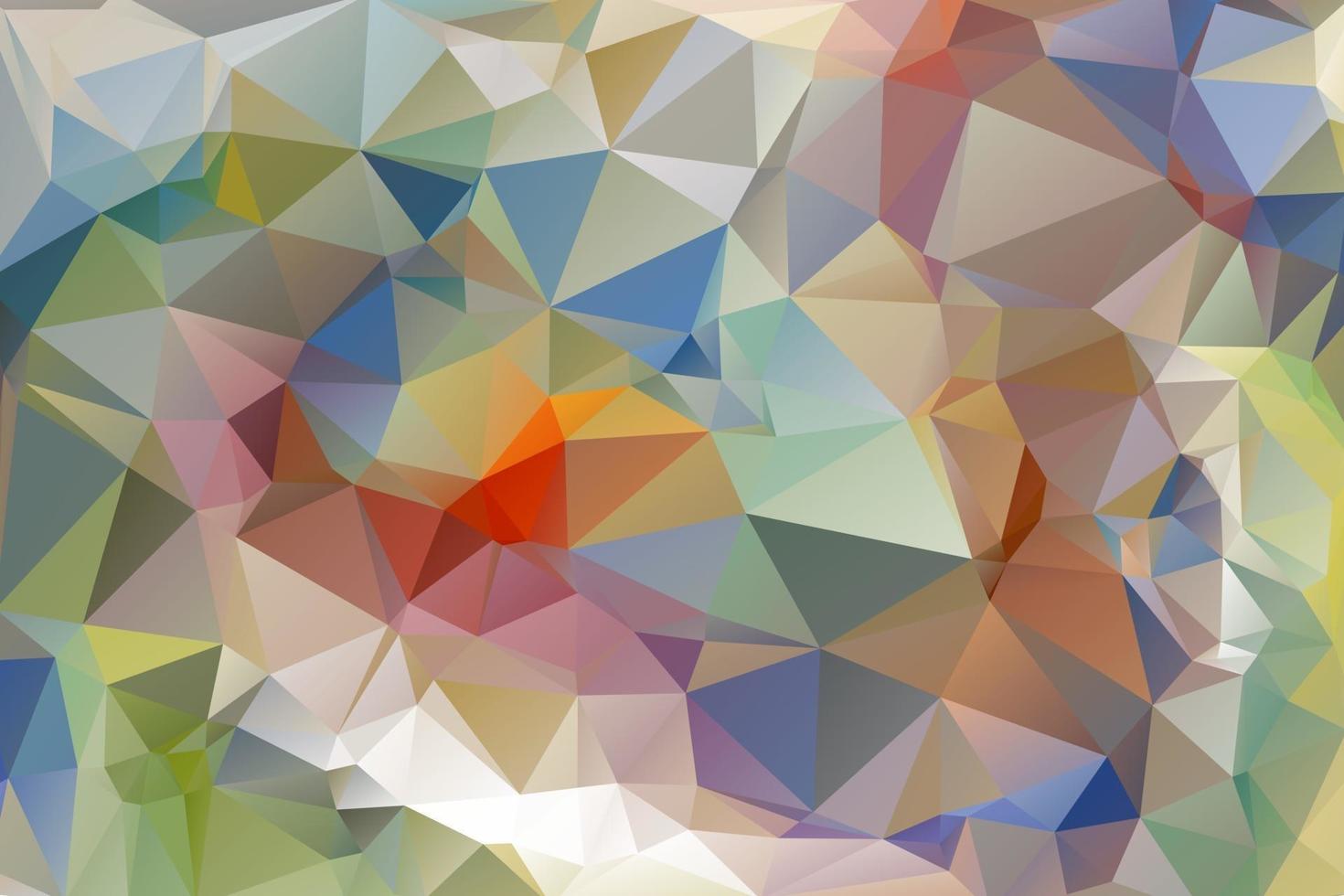 Triangular Polygon Pattern. Low Poly Background vector