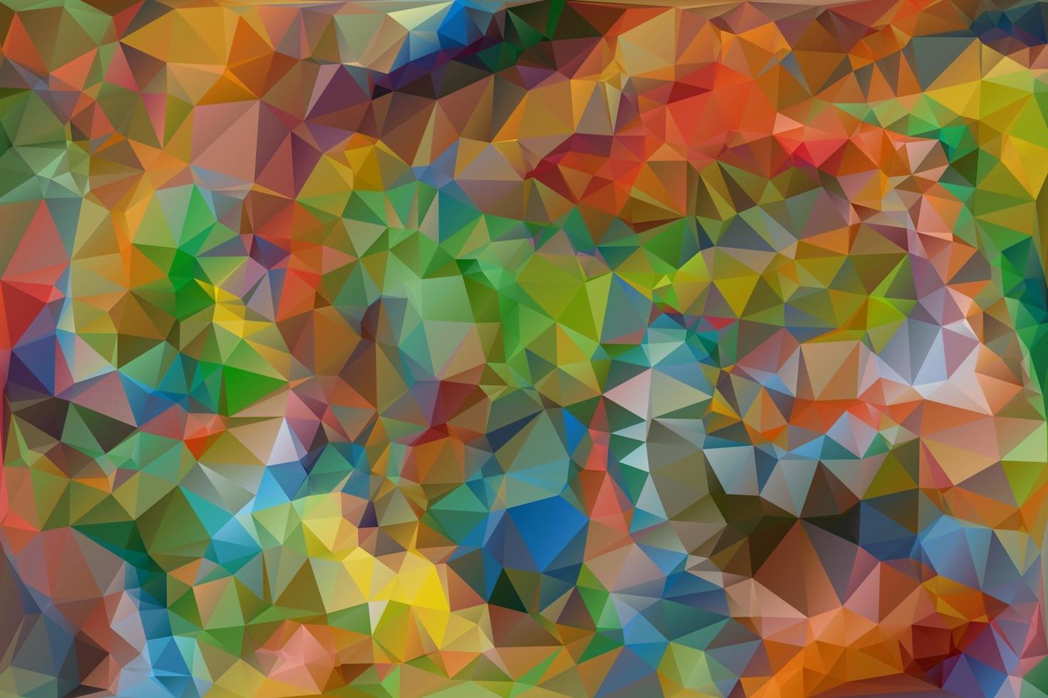 Triangular Polygon Pattern. Low Poly Background vector