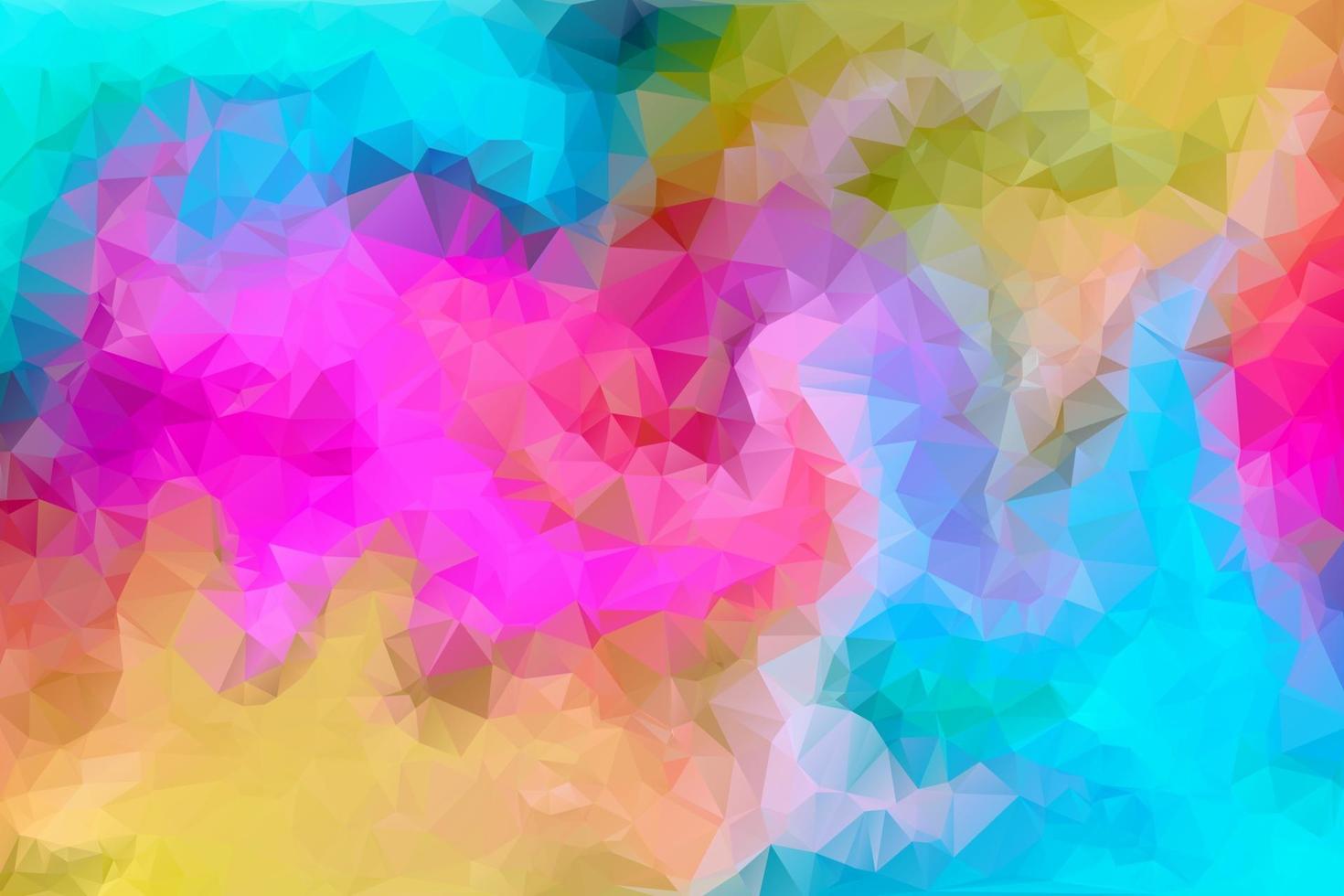 Low Poly Crystal Background. vector