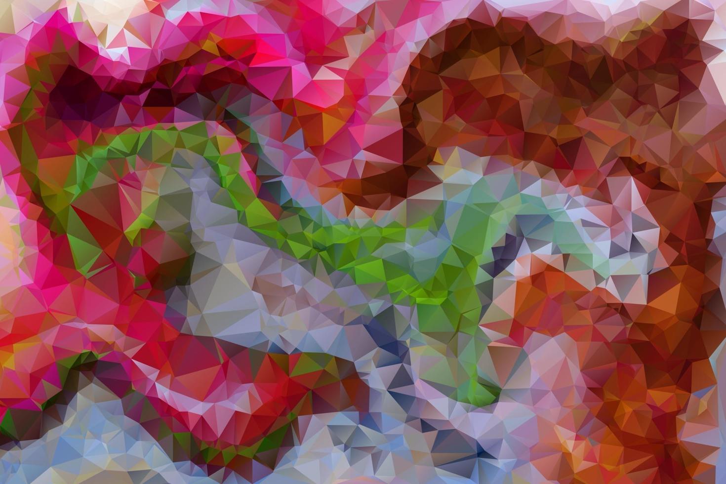 Polygonal Mosaic Background, Low Poly vector