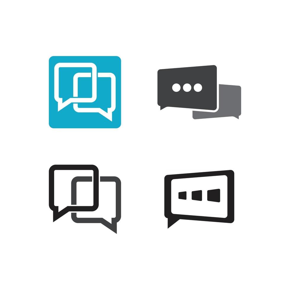 chat icon vector