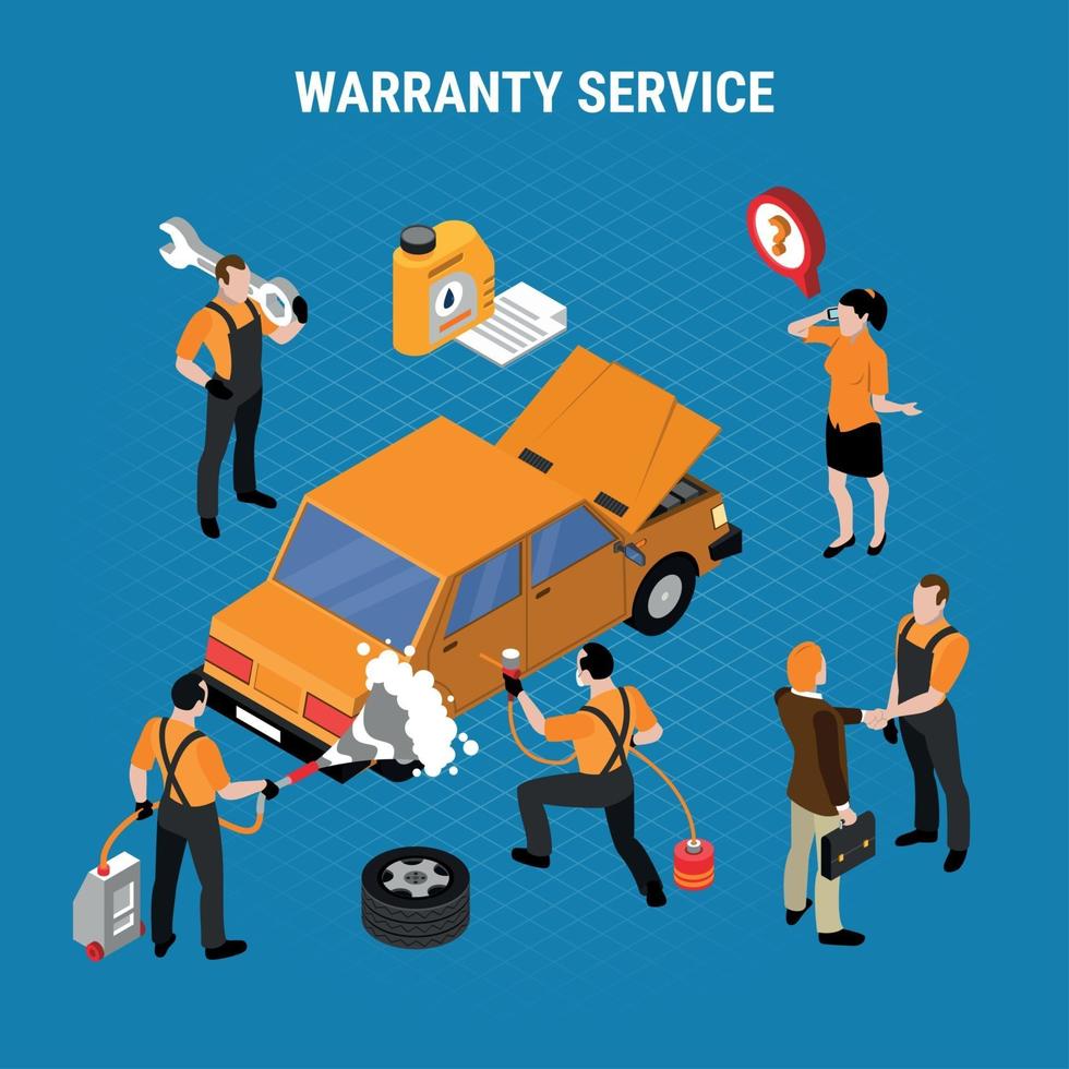 Warranty Service Concept Vector Illustration 2878746 Vector Art at Vecteezy