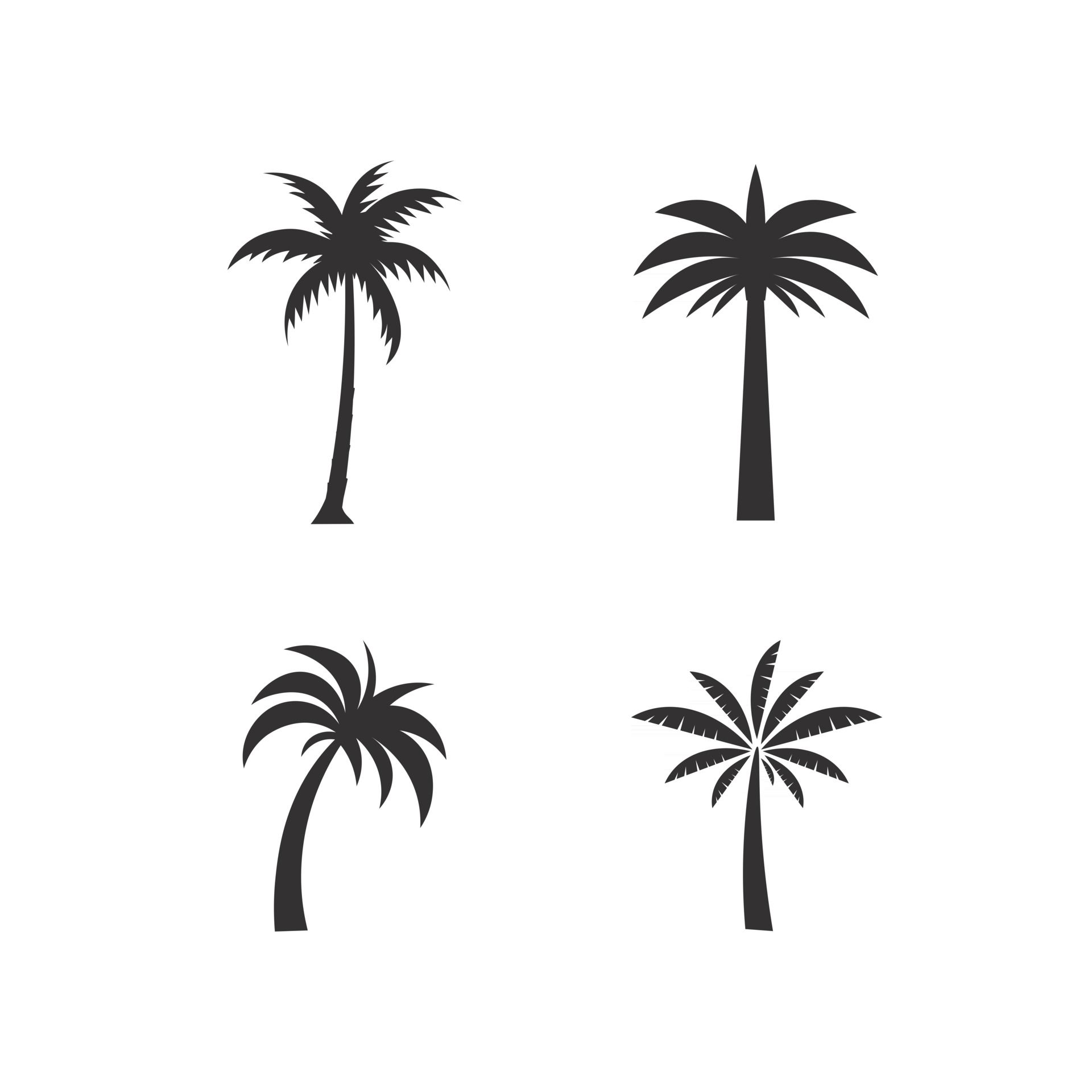 Beach Tree Vector Art, Icons, and Graphics for Free Download