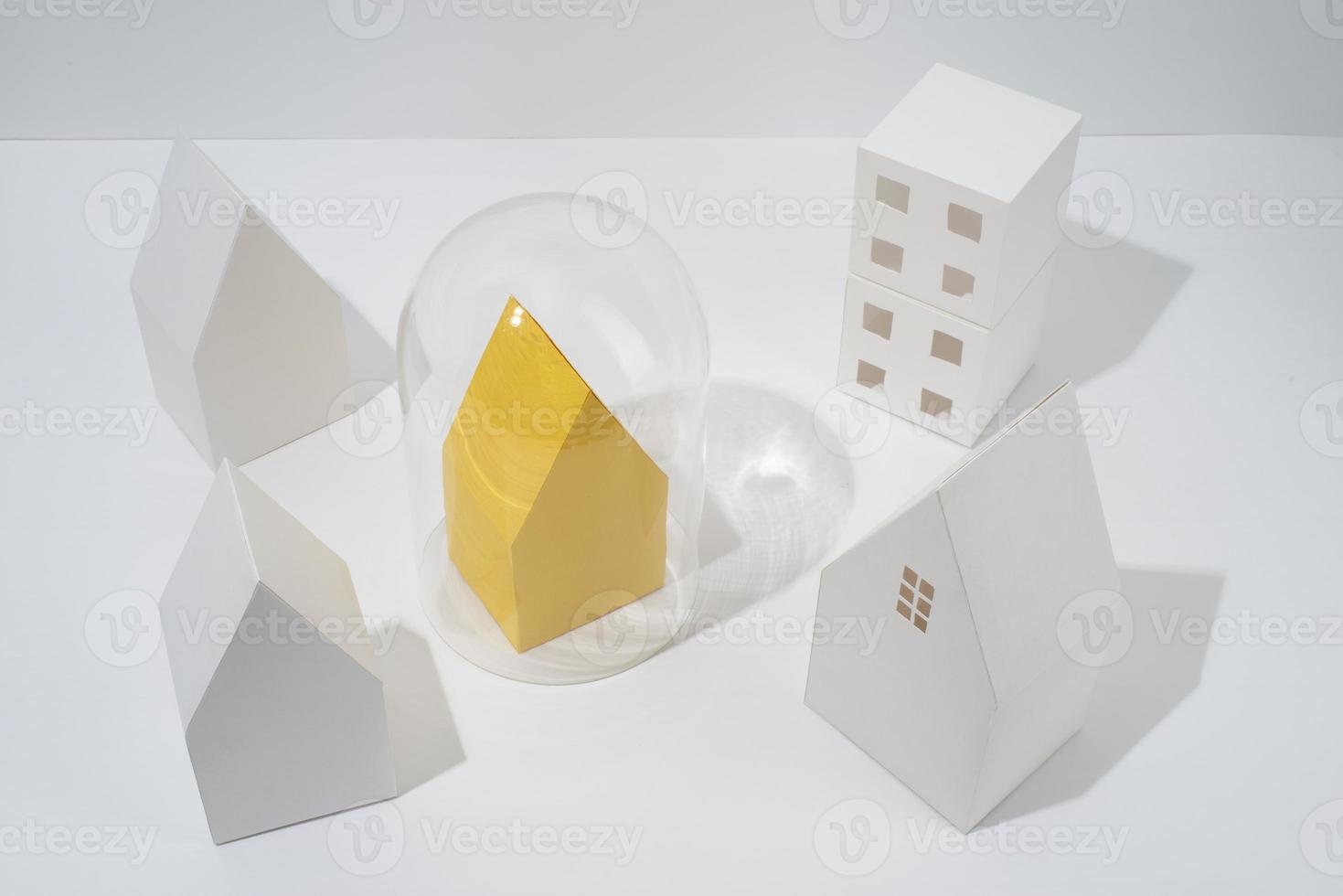 Composition of paper style isolation still life photo