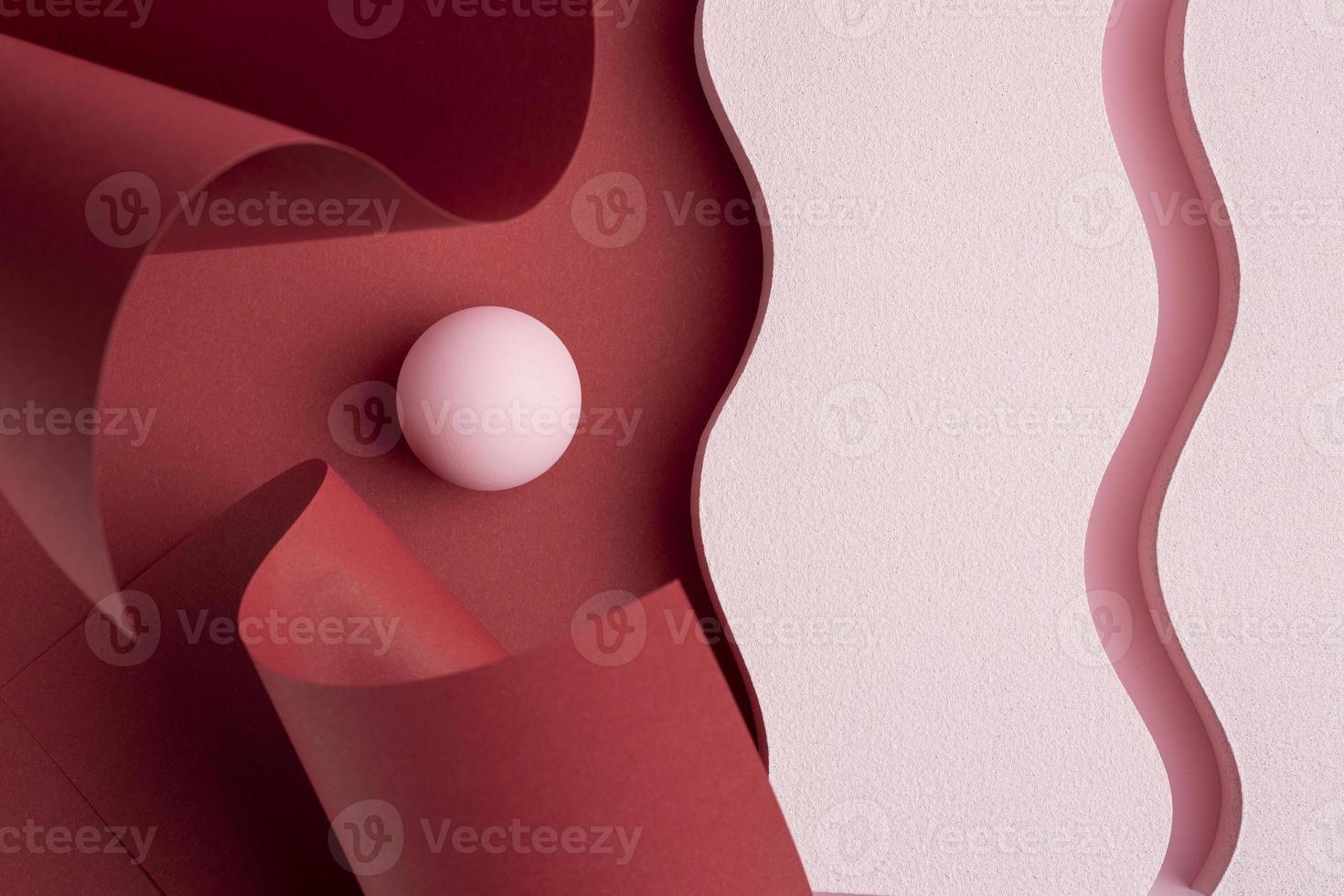 Abstract 3d design elements arrangement photo