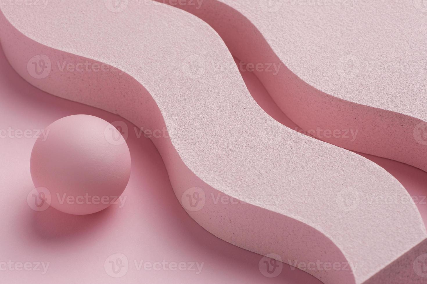 Abstract 3d design elements arrangement photo