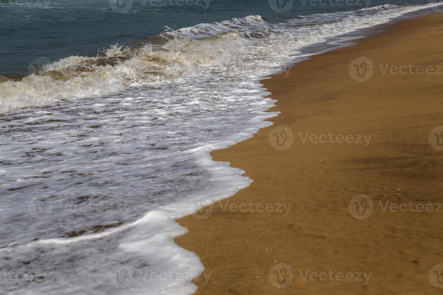 playa en anjuna goa india foto