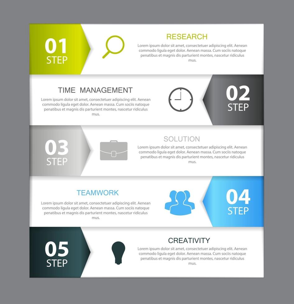 Infographic Templates for Business Vector Illustration