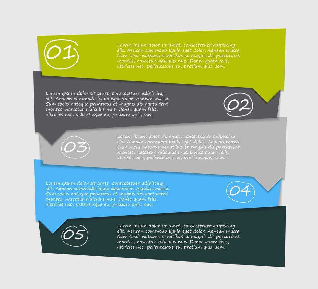 Infographic Templates for Business Vector Illustration