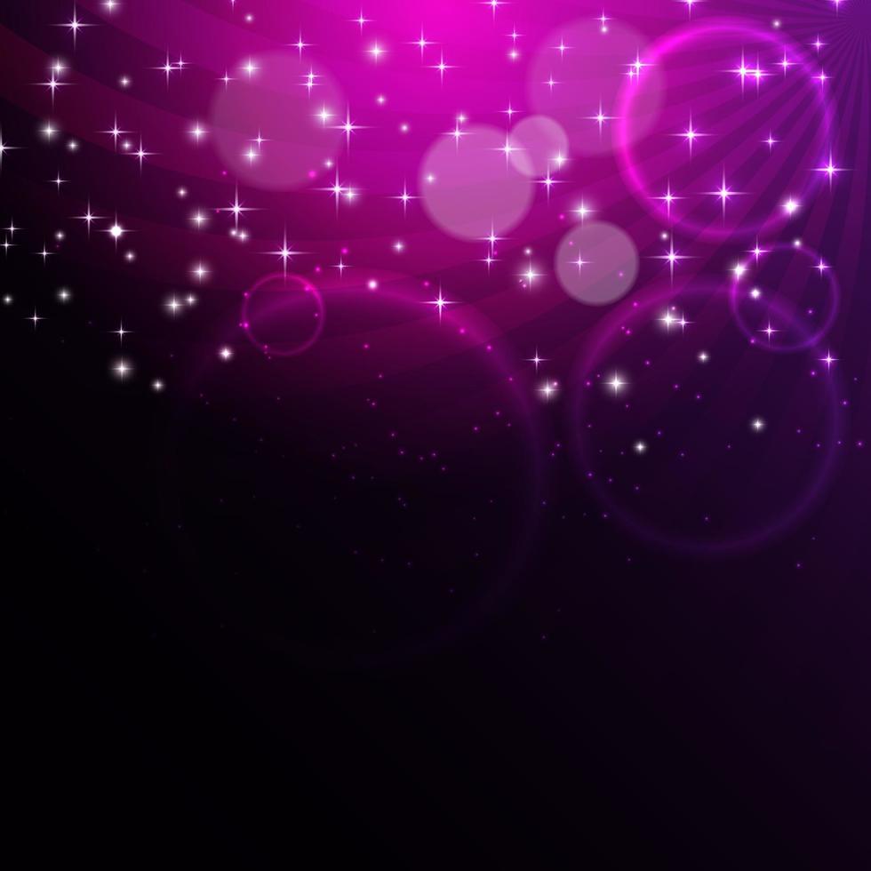 Star Shiny Sky Vector Illustration Background