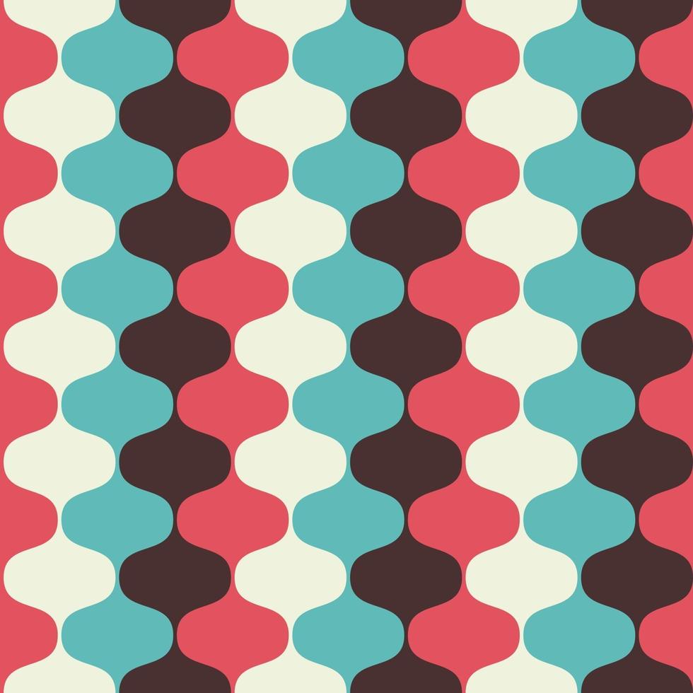Hypnotic Seamless Pattern Background vector