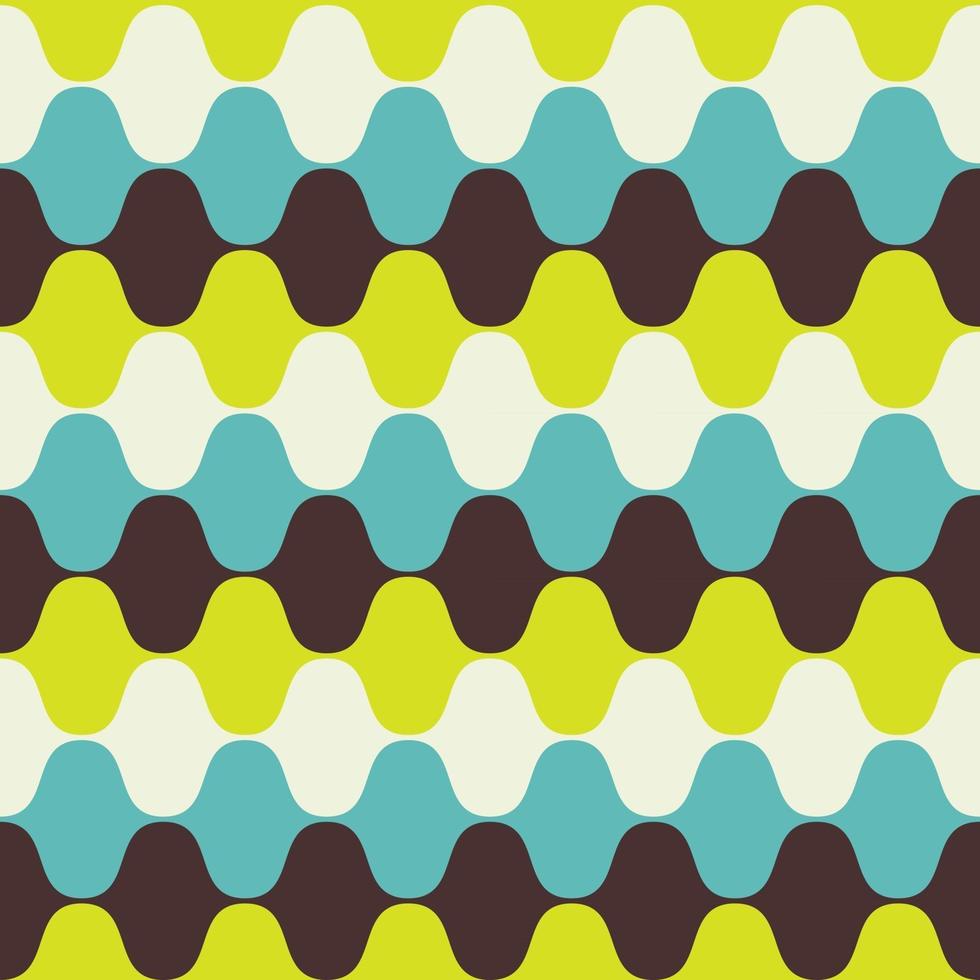 Hypnotic Seamless Pattern Background vector