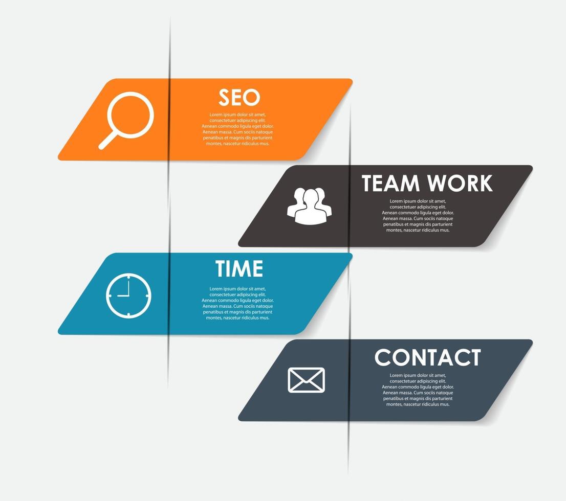 Infographic Templates for Business Vector Illustration.