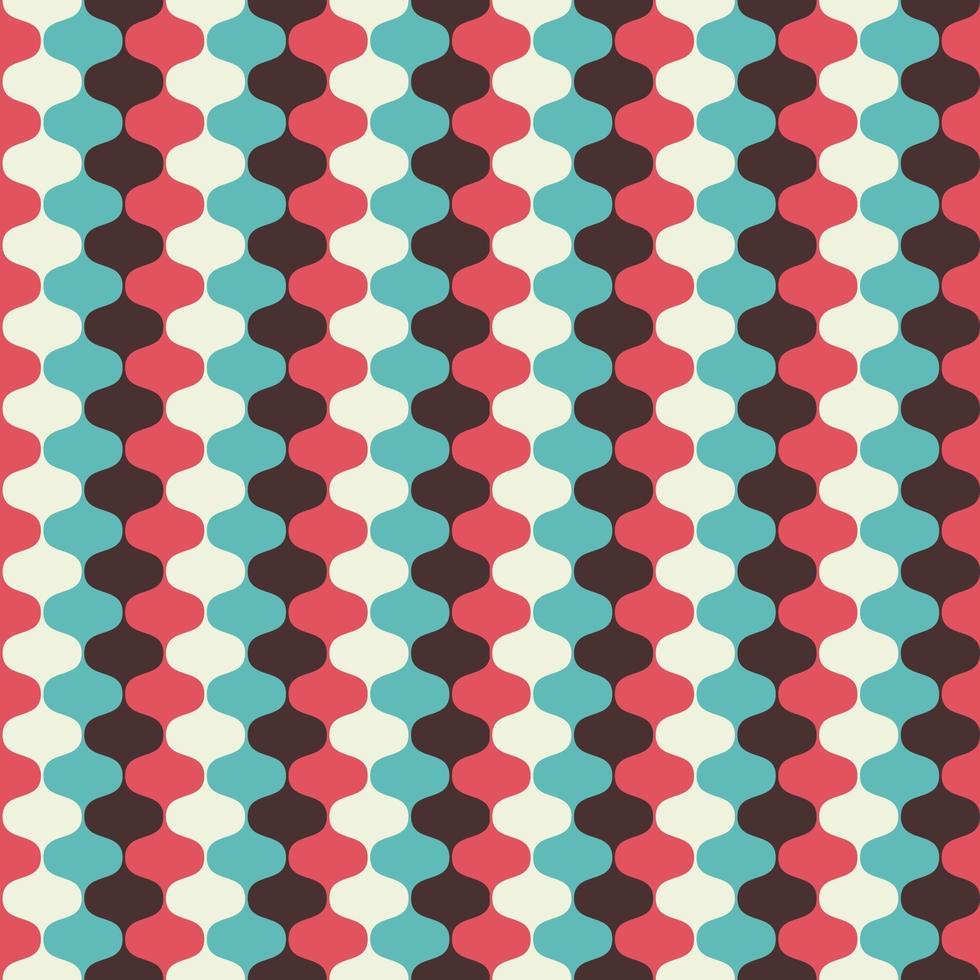 Hypnotic Seamless Pattern Background vector