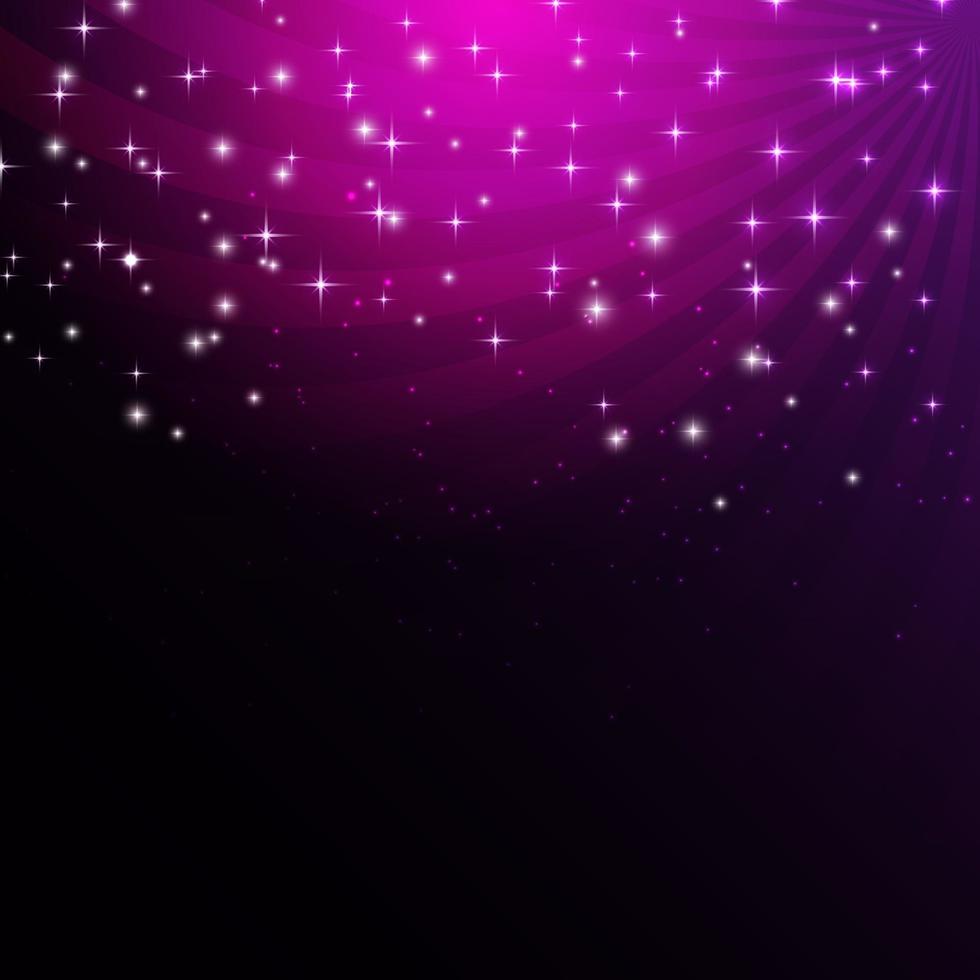 Star Shiny Sky Vector Illustration Background