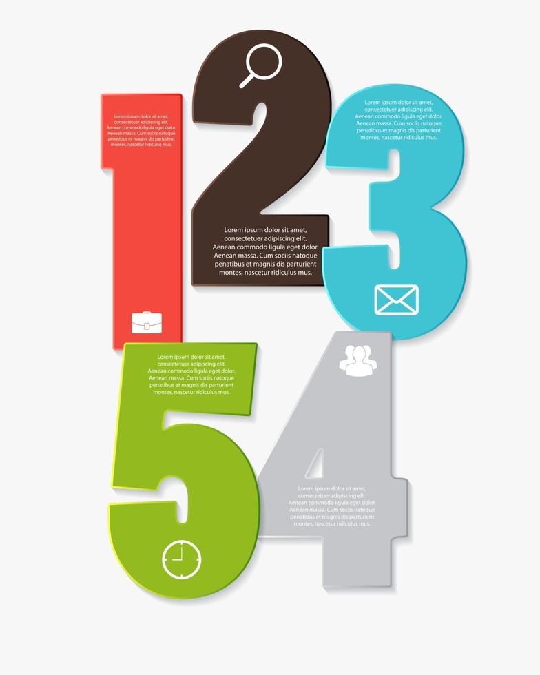 Infographic Templates for Business Vector Illustration.