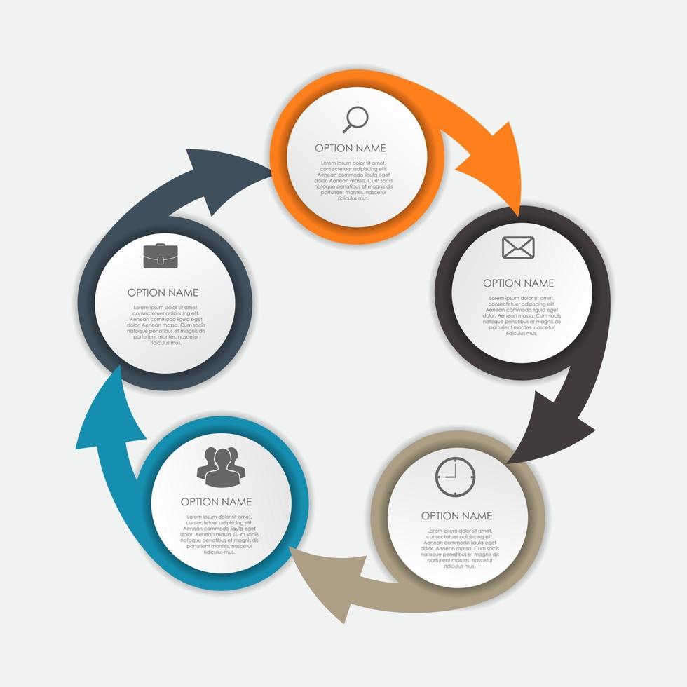 Infographic Templates for Business Vector Illustration.
