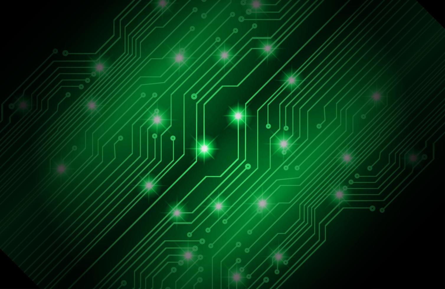 cyber circuit future technology concept background vector