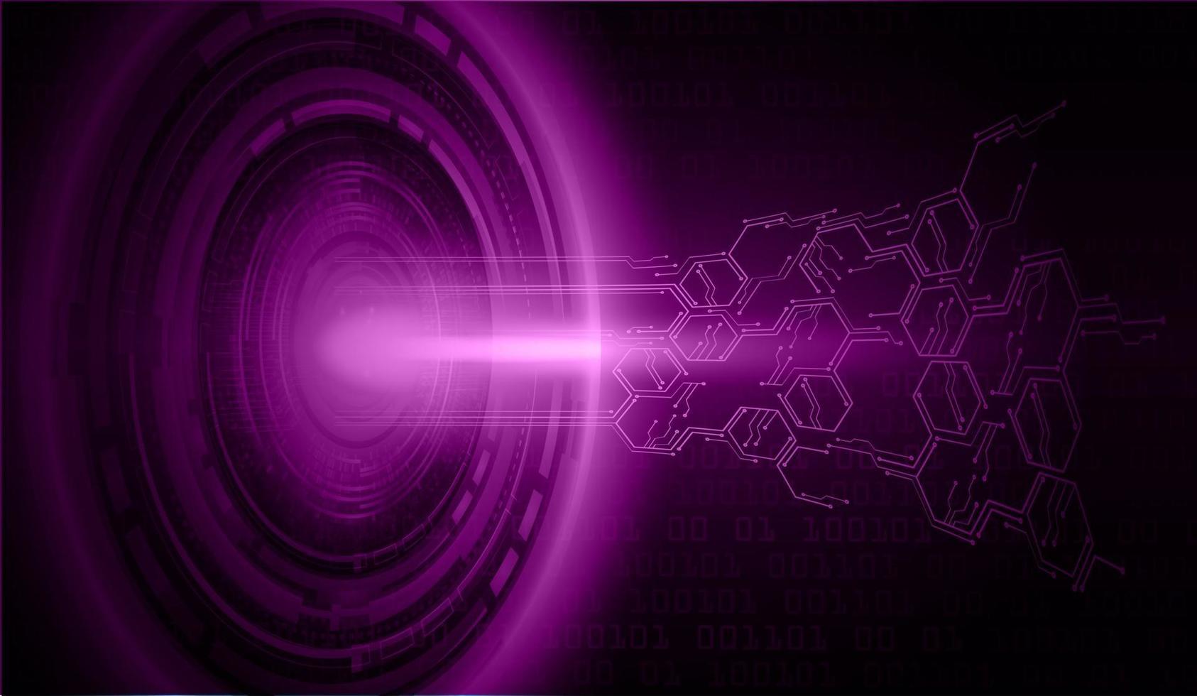 eye cyber circuit future technology concept background vector