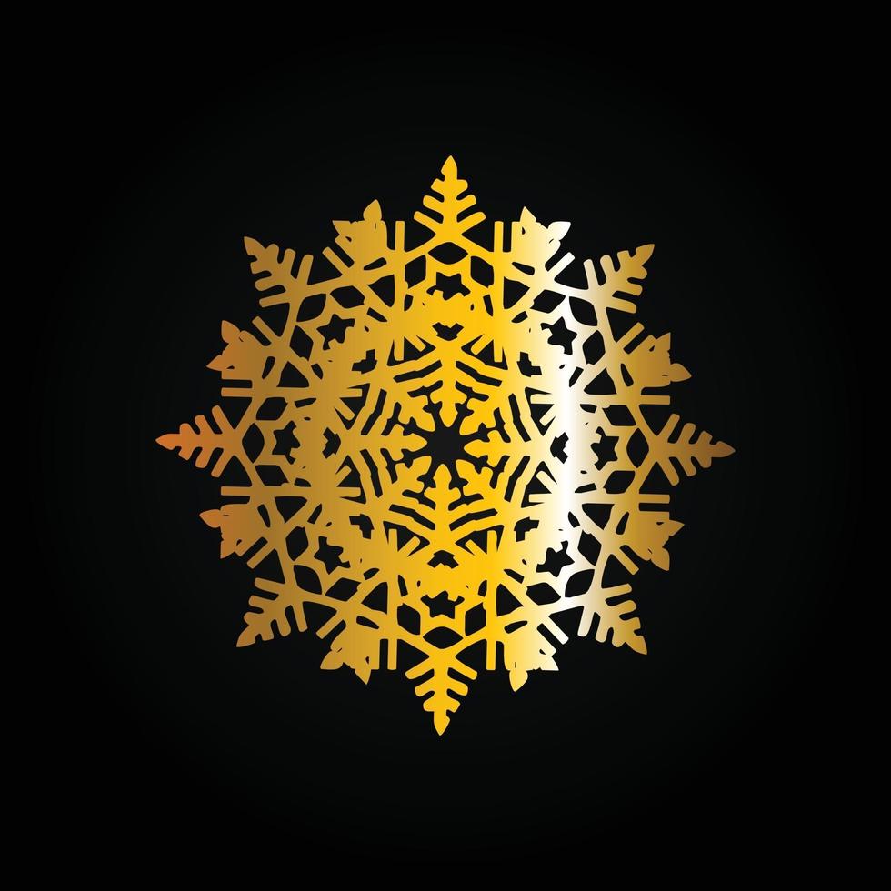 Mandala Golden Decorative And Ornamental Lines Abstract design vector